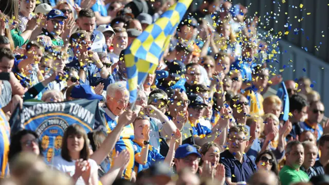 Shrewsbury Town fans