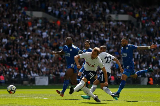 Kane scores for Tottenham