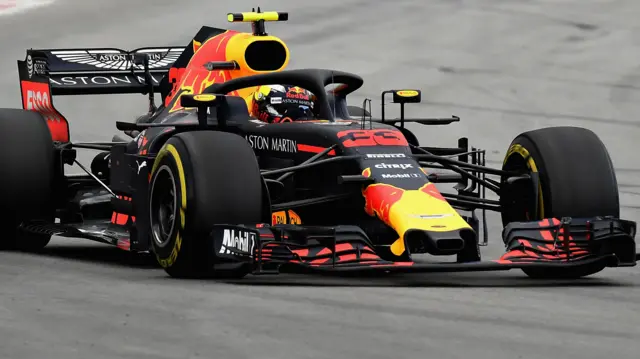 Max Verstappen of Red Bull Racing