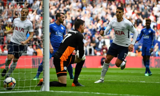 Lamela celebrates