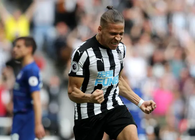 Dwight Gayle of Newcastle