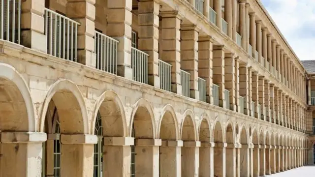 Colonnade at Halifax's Piece Hall