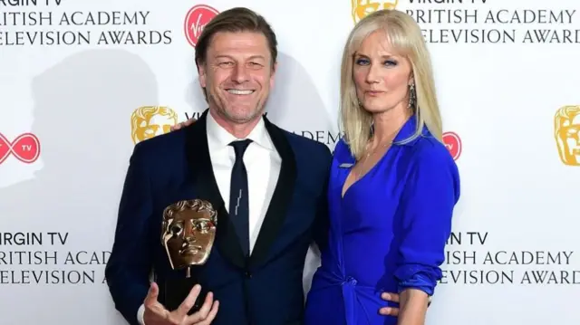 Sean Bean with Joely Richardson