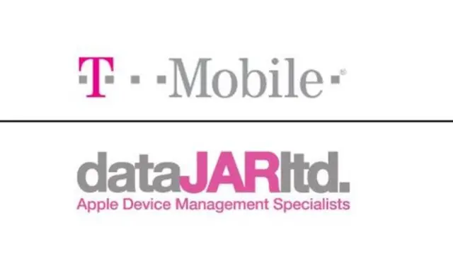 T-Mobile and DataJar logos