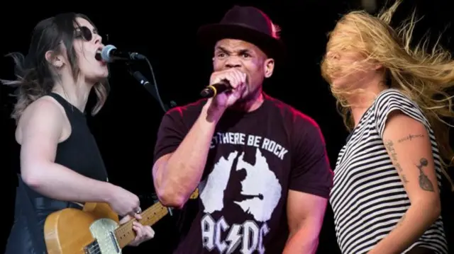 Honeyblood, Darryl 'DMC' McDaniels and Marmozets