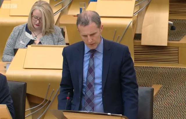 Justice Secretary Michael Matheson