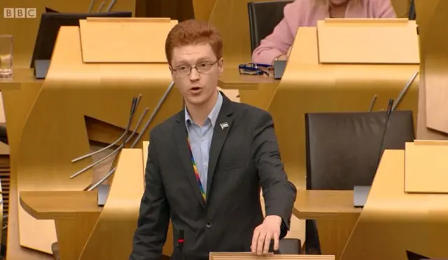 Green MSP Ross Greer