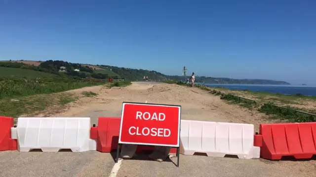 Slapton coastal road