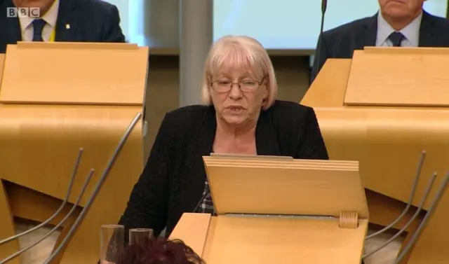 SNP MSP Sandra White