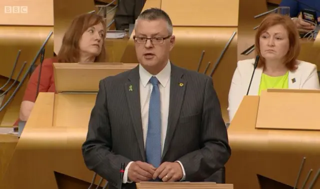 SNP MSP Stuart McMillan