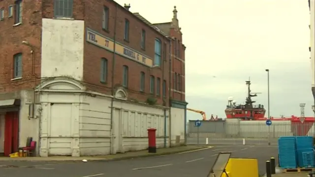 Fish docks at Grimsby