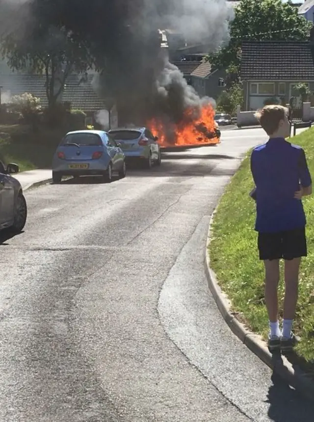 Car fire