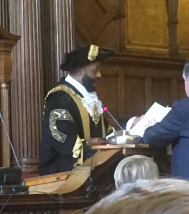 Swearing in of Magid Magid