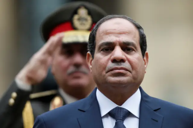 Egypt's President Abdel Fattah al-Sisi