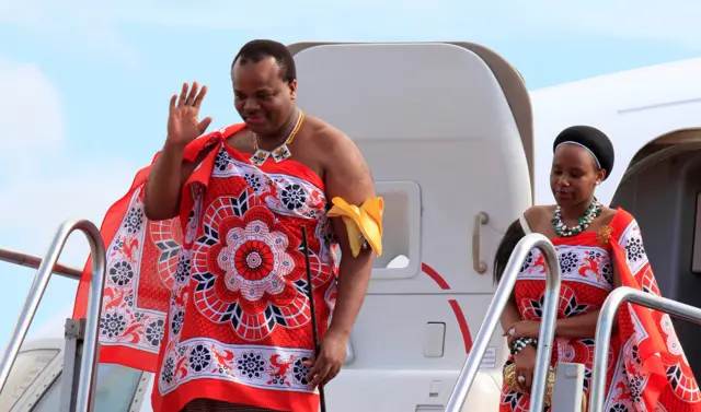 Picture of King Mswati