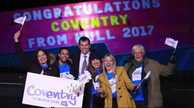 City of Culture bid team celebrate