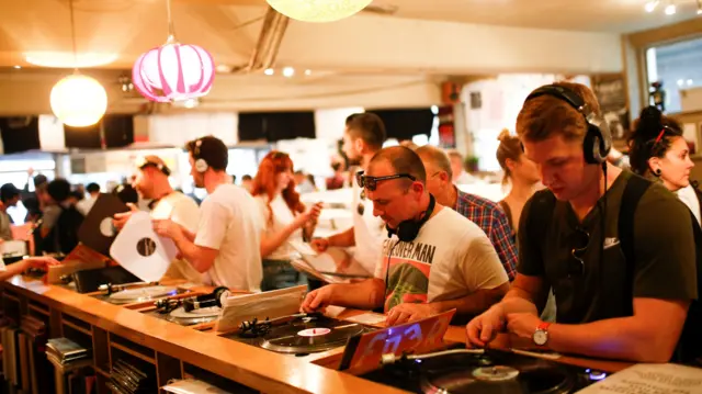 Buyers on Record Store Day 2018