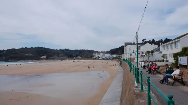 St Brelade beach