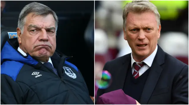 David Moyes and Sam Allardyce