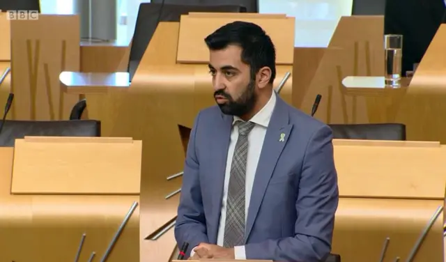 Transport Minister Humza Yousaf