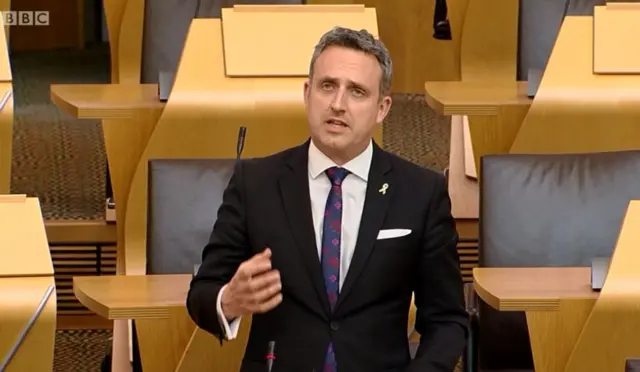 Lib Dem MSP Alex Cole- Hamilton