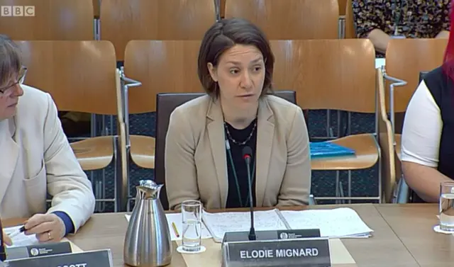 Elodie Mignard from Scottish Refugee Council