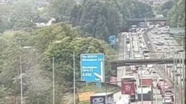 M5 traffic