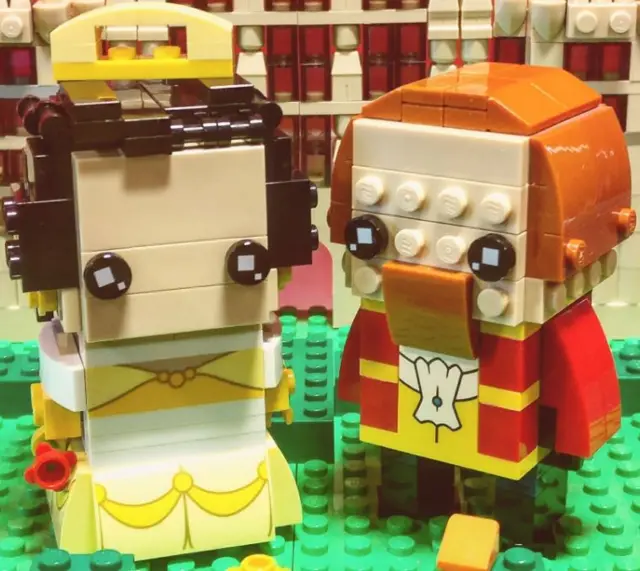 Lego Meghan Markle and Prince Harry