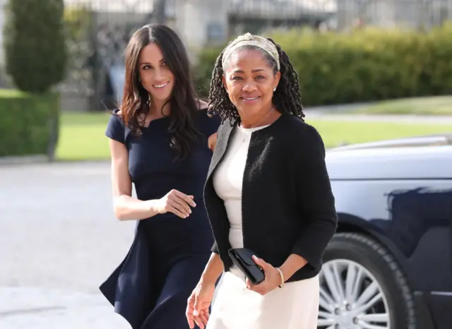 Meghan Markle and her mother