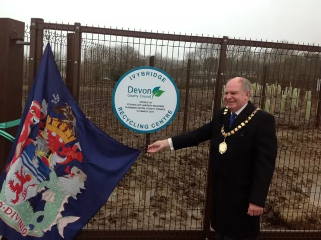 Ivybridge's household waste recycling centre