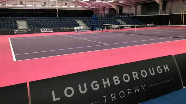 Tennis centre in Loughborough