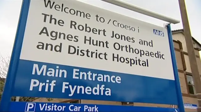 Robert Jones and Agnes Hunt hospital in Gobowen