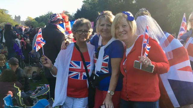 Rakhi Morgan, Suzanne Passfield and Anne Palmer