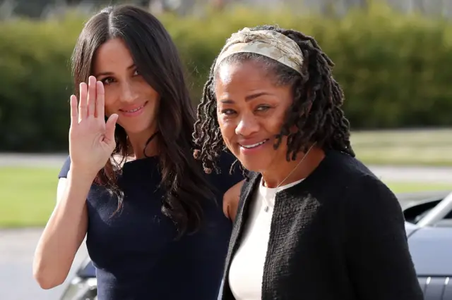 Meghan Markle and her mother