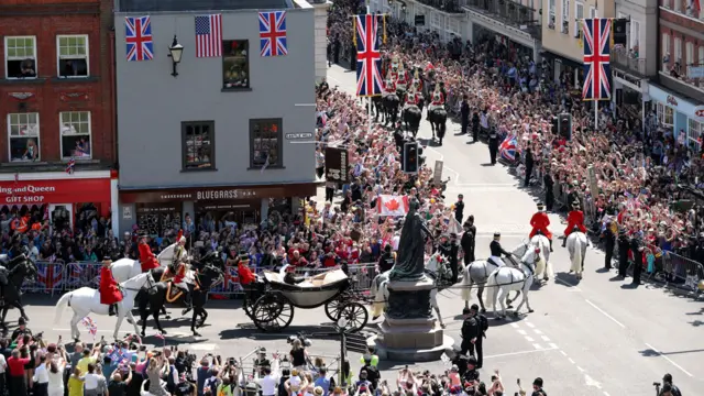 The carriage procession