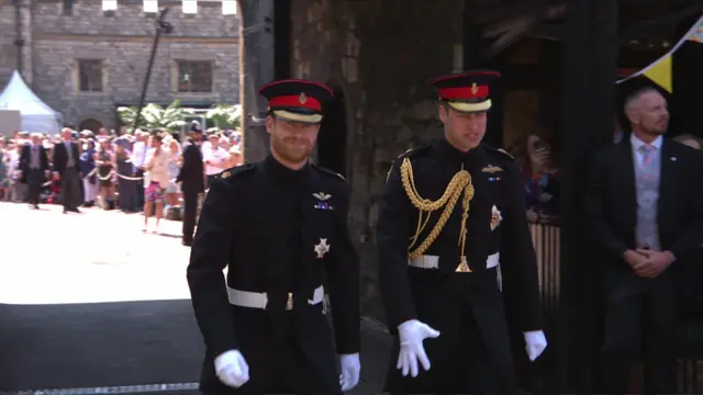 Prince Harry and William