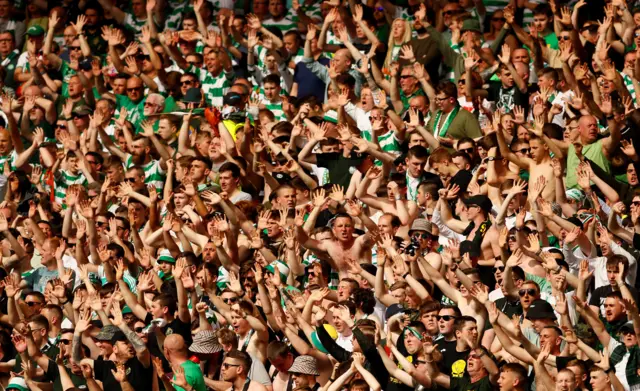 Celtic supporters at Hampden