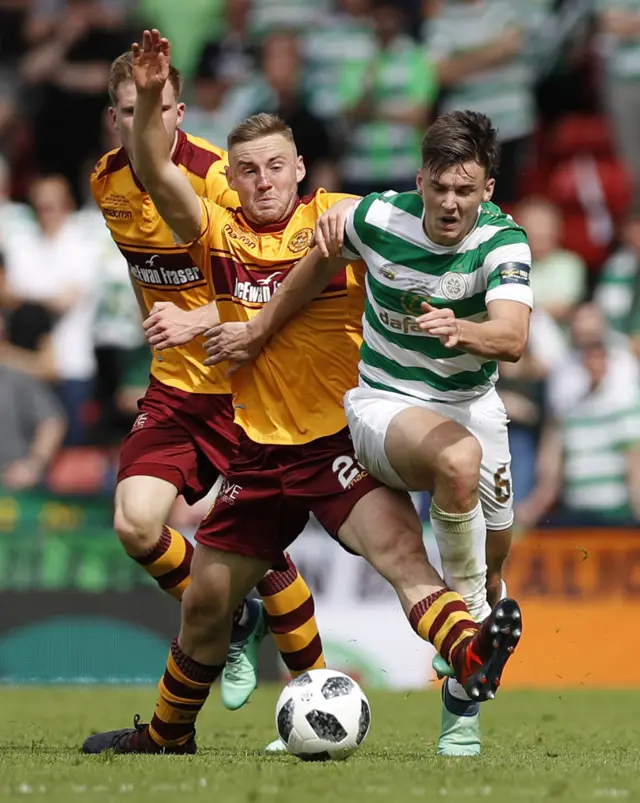 Celtic defender Kieran Tierney