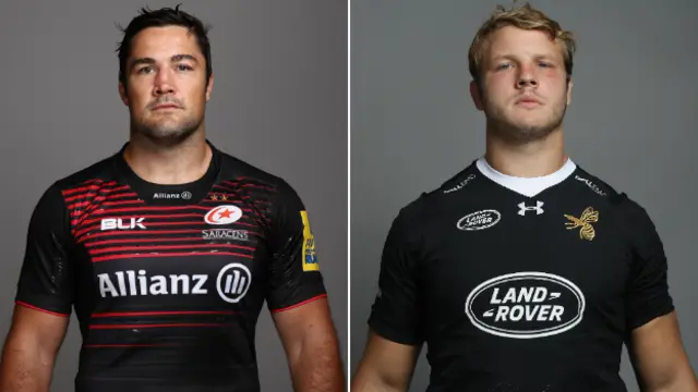 Brad Barritt and Joe Launchbury