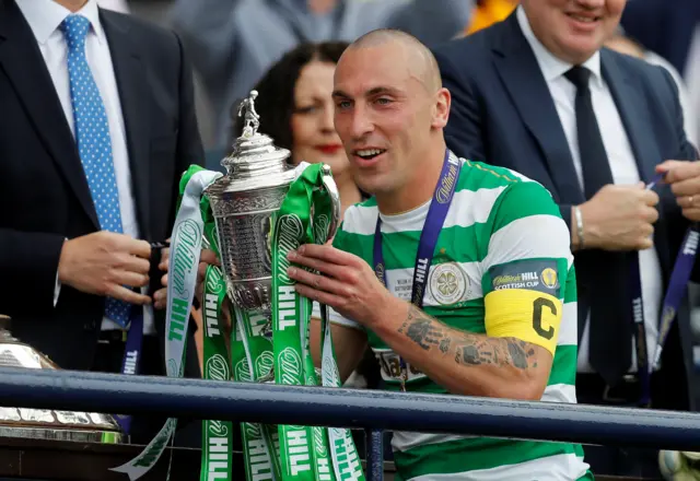 Celtic captain Scott Brown