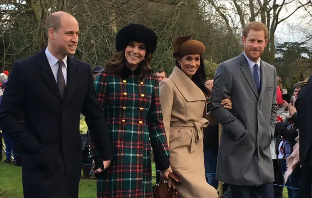 William, Kate, Meghan, Harry