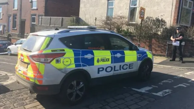 Barnsby Street police car