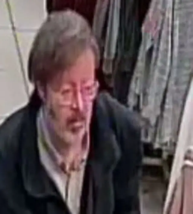 CCTV image of a man police want to speak to