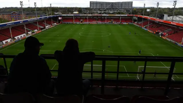 General view of the Bescot Stadium