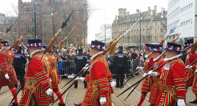 Royal visit to Sheffield