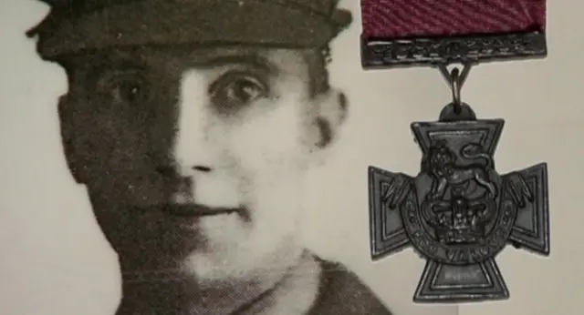 Jack Harrison and the Victoria Cross.