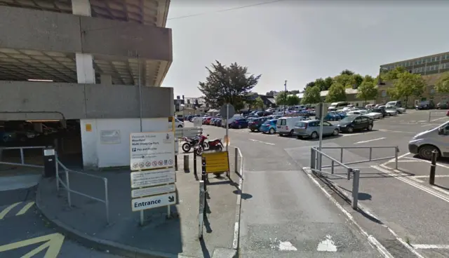 Moorfield car park in Truro