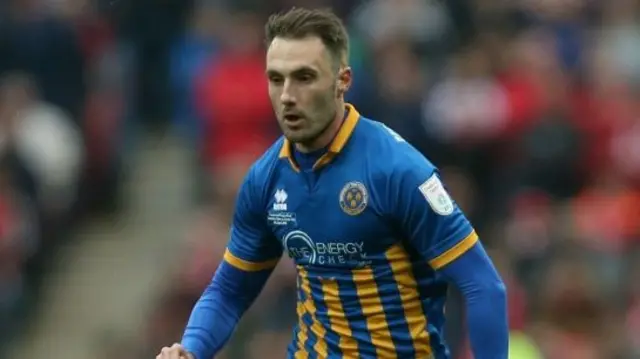 Alex Rodman of Shrewsbury Town