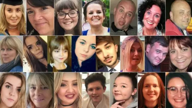 Manchester attack victims