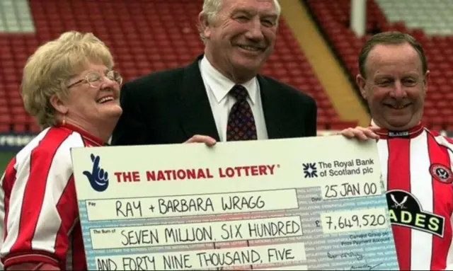 Barbara Wragg gave away her lottery win